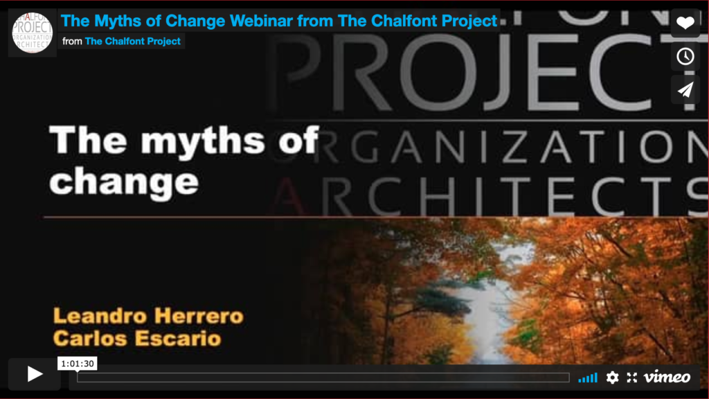 Myths of Change webinar