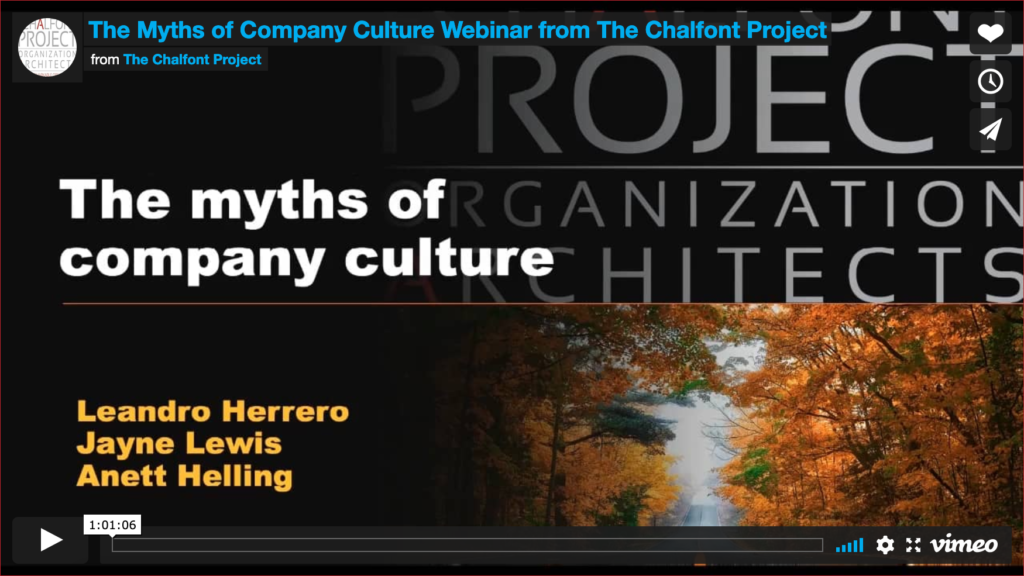 Myths of Company Culture webinar